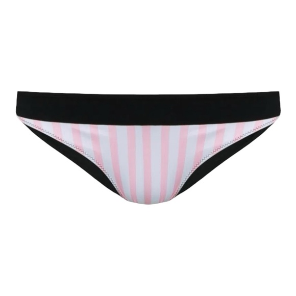 HEIDI KLEIN BB Striped Reversible Hipster Bottom NWT - Picture 1 of 6